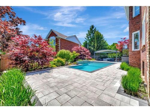 1399 Winterberry Drive, Burlington, ON - Outdoor With In Ground Pool
