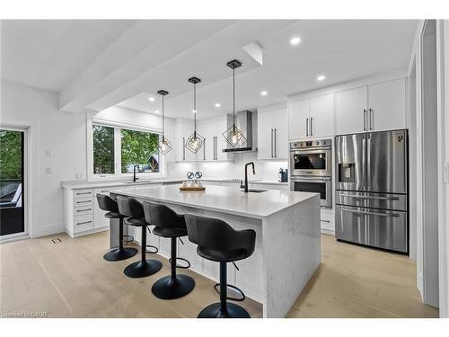 1207 Queen Street N, New Dundee, ON - Indoor Photo Showing Kitchen With Upgraded Kitchen
