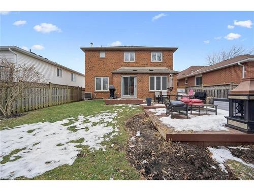 55 Enfield Drive, Cambridge, ON - Outdoor With Deck Patio Veranda With Backyard With Exterior