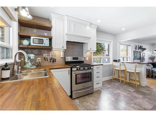 779 Rockway Drive, Kitchener, ON - Indoor Photo Showing Kitchen With Double Sink