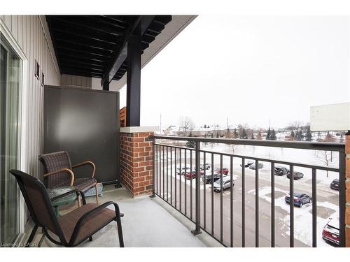 412-645 St. David Street S, Fergus, ON - Outdoor With Balcony With Exterior