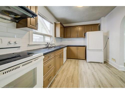 18 Shanley Street, Kitchener, ON - Indoor Photo Showing Kitchen With Double Sink