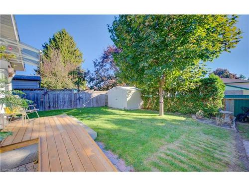 55 Gracefield Crescent, Kitchener, ON - Outdoor With Deck Patio Veranda