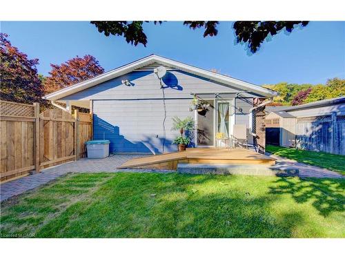 55 Gracefield Crescent, Kitchener, ON - Outdoor With Deck Patio Veranda