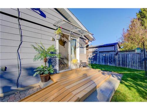 55 Gracefield Crescent, Kitchener, ON - Outdoor With Deck Patio Veranda