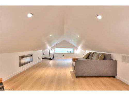 38 Shirk Place, Kitchener, ON - Indoor With Fireplace