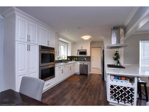 1284 Highway 54, Caledonia, ON - Indoor Photo Showing Kitchen With Stainless Steel Kitchen