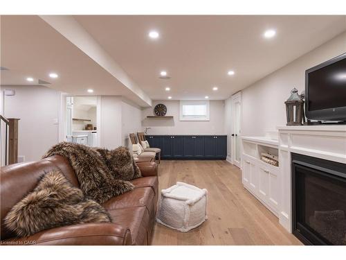 2195 Courtland Drive, Burlington, ON - Indoor With Fireplace