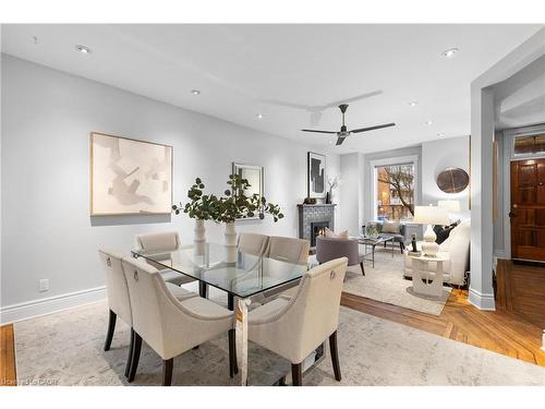 207 Stanley Avenue, Hamilton, ON - Indoor Photo Showing Dining Room