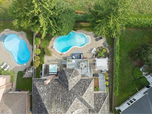 2047 Country Club Drive, Burlington, ON - Outdoor With In Ground Pool