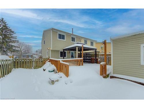 52 Monteagle Crescent, Kitchener, ON - Outdoor With Deck Patio Veranda