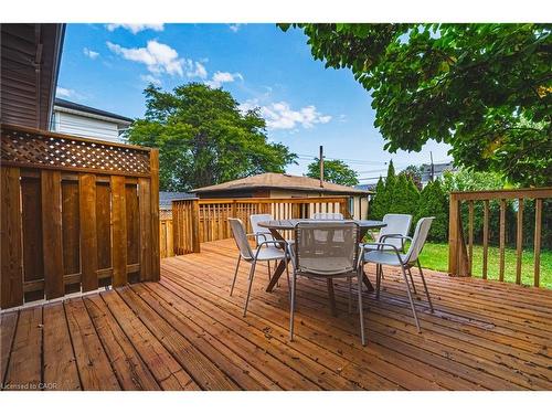 131 Welbourn Drive, Hamilton, ON - Outdoor With Deck Patio Veranda With Exterior