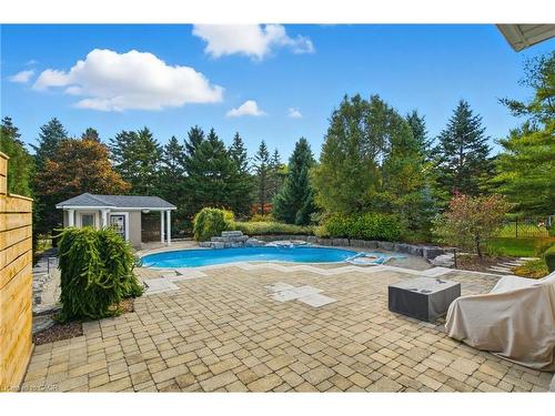 7 Appaloosa Trail, Carlisle, ON - Outdoor With In Ground Pool With Backyard