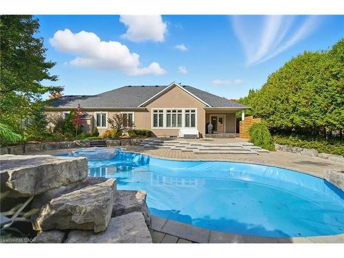 7 Appaloosa Trail, Carlisle, ON - Outdoor With In Ground Pool With Backyard