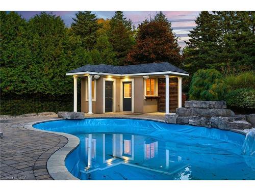 7 Appaloosa Trail, Carlisle, ON - Outdoor With In Ground Pool With Backyard