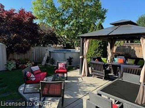 4191 Bianca Forest Drive, Burlington, ON - Outdoor With Deck Patio Veranda With Backyard
