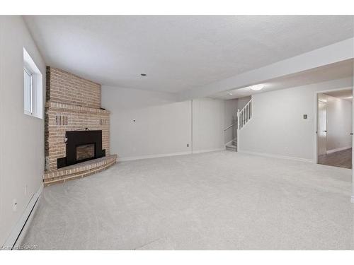 67 Old Carriage Drive, Kitchener, ON - Indoor With Fireplace