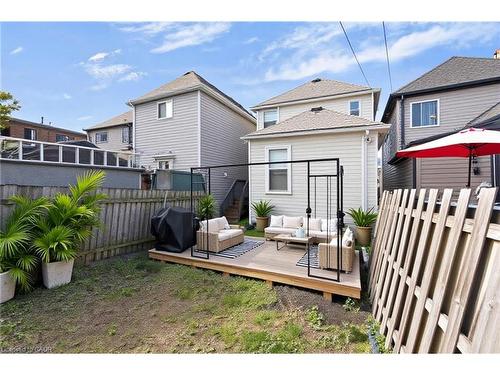 12 Lincoln Street, Hamilton, ON - Outdoor With Deck Patio Veranda With Exterior
