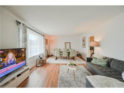 19 Temple Road, Georgetown, ON - Indoor Photo Showing Living Room With Fireplace