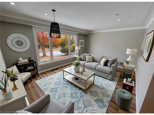 Main-5 Fisher Crescent, Hamilton, ON - Indoor Photo Showing Living Room