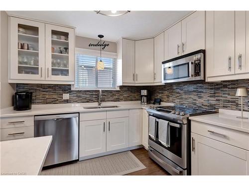 43 Summerhill Crescent, Kitchener, ON - Indoor Photo Showing Kitchen With Double Sink With Upgraded Kitchen