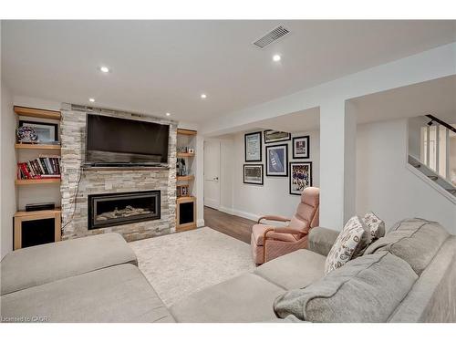 1153 Bellview Street, Burlington, ON - Indoor Photo Showing Living Room With Fireplace