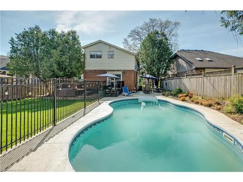 1153 Bellview Street, Burlington, ON - Outdoor With In Ground Pool With Deck Patio Veranda With Backyard