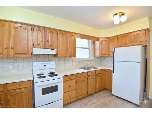 36 Kipling Road, Hamilton, ON - Indoor Photo Showing Kitchen With Double Sink