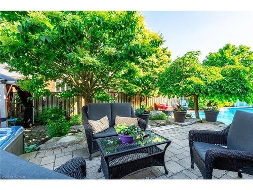 2338 Norland Drive, Burlington, ON - Outdoor With In Ground Pool With Deck Patio Veranda