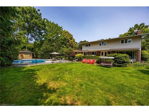 6 Summit Circle, Simcoe, ON - Outdoor With In Ground Pool With Deck Patio Veranda