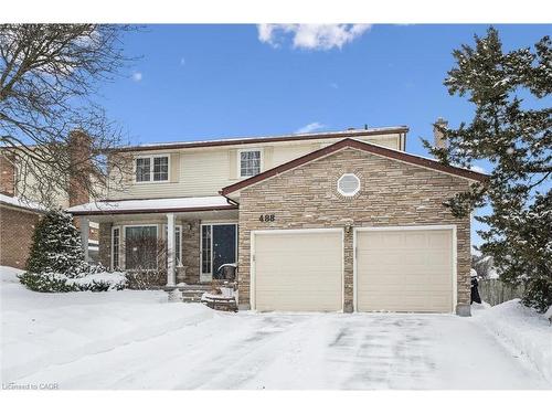 488 Heather Hill Place, Waterloo, ON - Outdoor With Facade