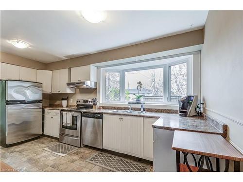 2420 Maryvale Court, Burlington, ON - Indoor Photo Showing Kitchen With Double Sink