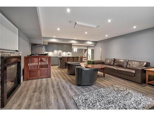 246 Oakwood Crescent, Oakville, ON - Indoor With Fireplace