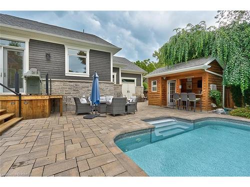 246 Oakwood Crescent, Oakville, ON - Outdoor With In Ground Pool With Deck Patio Veranda With Exterior