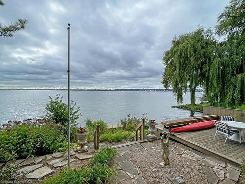 278 North Shore Boulevard E, Burlington, ON - Outdoor With Body Of Water With View
