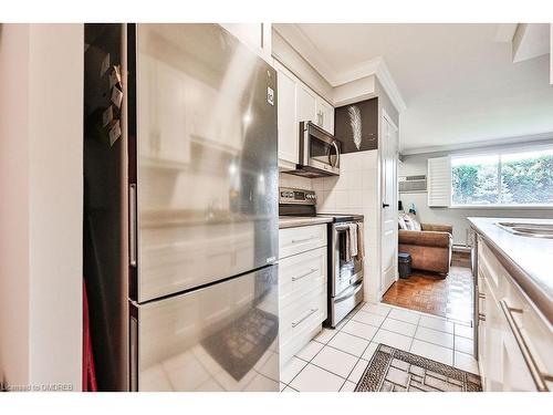 104-482 James Street N, Hamilton, ON - Indoor Photo Showing Kitchen With Stainless Steel Kitchen With Double Sink
