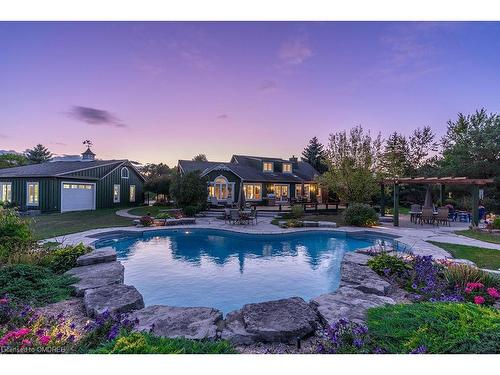 27 Weneil Drive, Freelton, ON - Outdoor With In Ground Pool