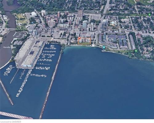 604-65 Port Street E, Mississauga, ON - Outdoor With Body Of Water With View