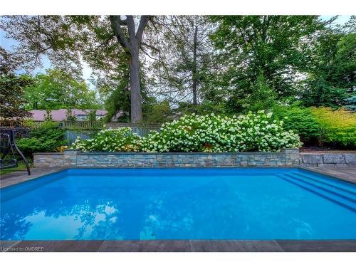 1389 Weaver Avenue, Oakville, ON - Outdoor With In Ground Pool With Backyard