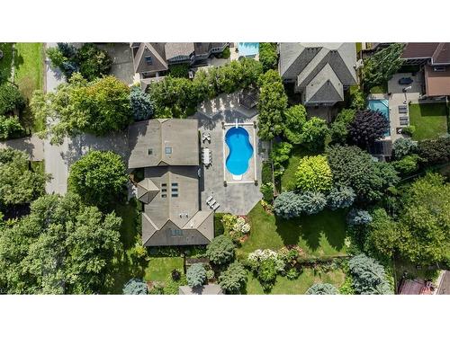 206 Lakeside Avenue, Burlington, ON - Outdoor With In Ground Pool With View