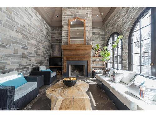 1476 Carmen Drive, Mississauga, ON - Indoor With Fireplace