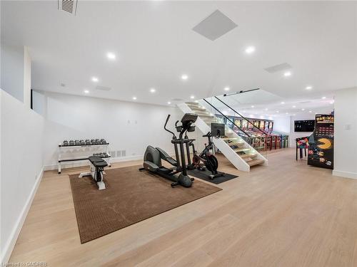 210 Chartwell Road, Oakville, ON - Indoor Photo Showing Gym Room