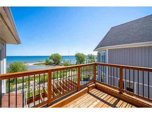 25 Waterview Road, Wasaga Beach, ON - Outdoor With Body Of Water With Deck Patio Veranda With Exterior