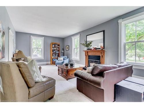 674217 Hurontario Street, Mono, ON - Indoor Photo Showing Living Room With Fireplace