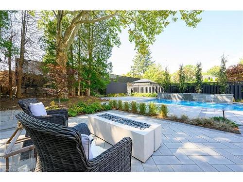 224 Shoreacres Road, Burlington, ON - Outdoor With In Ground Pool With Deck Patio Veranda With Backyard