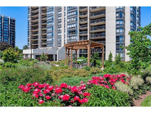 1905-2170 Marine Drive, Oakville, ON - Outdoor With Balcony With Facade