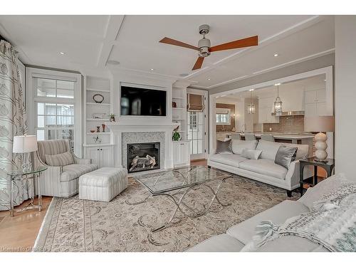 273 William Street, Oakville, ON - Indoor Photo Showing Living Room With Fireplace
