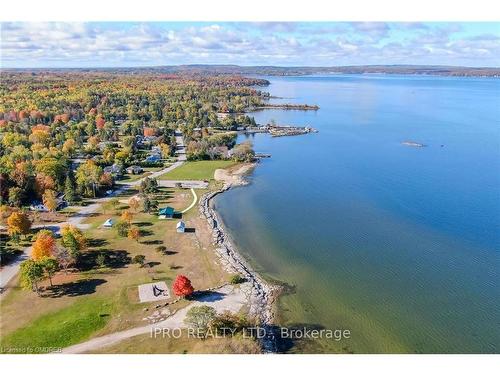 195 Paradise Avenue, Port Mcnicoll, ON - Outdoor With Body Of Water With View