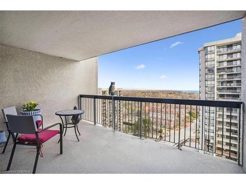 1704-2180 Marine Drive, Oakville, ON - Outdoor With Balcony With Exterior