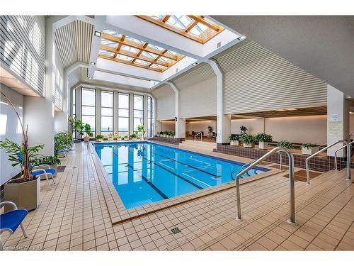 201-2170 Marine Drive, Oakville, ON - Indoor Photo Showing Other Room With In Ground Pool
